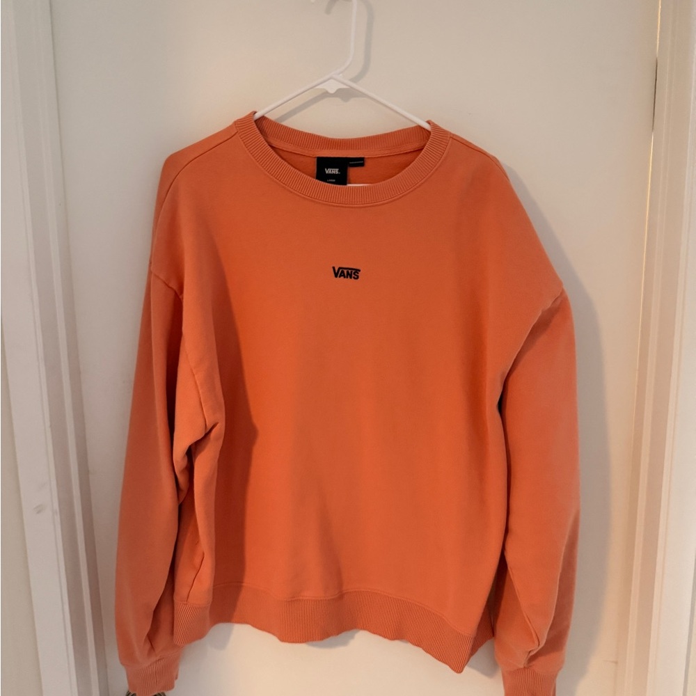 Vans Bright Orange Crewneck Sweater